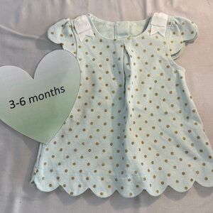 Tahari - 3-6M Adorable Polka Dot Baby Dress